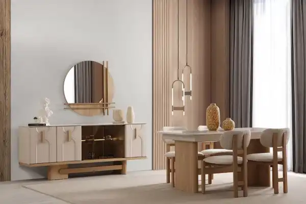Bianco yemek odası 